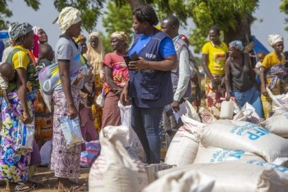 Distribution de denrées alimentaires par la PAM