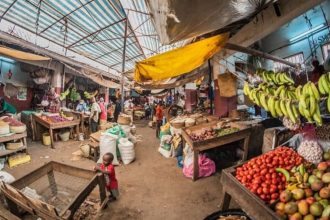 Un marché africain