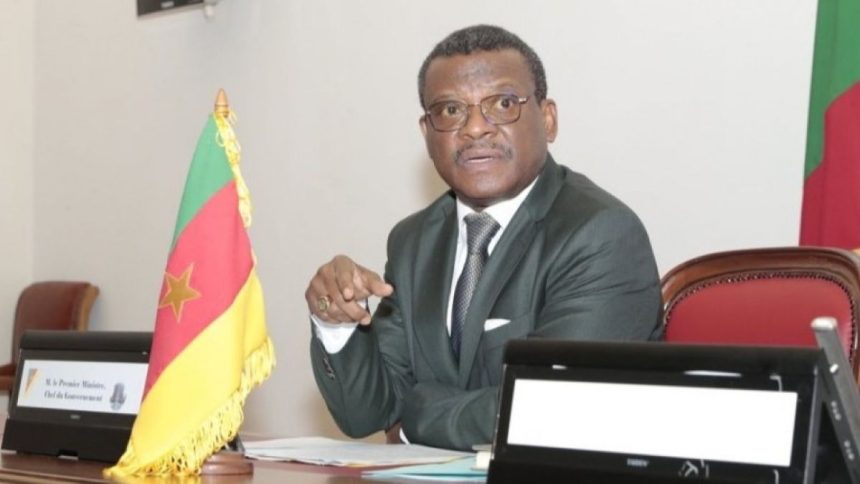 Le Premier ministre Joseph Dion Ngute